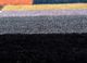 linear multi wool and viscose hand tufted Rug - CloseUp linear multi wool and viscose hand tufted Rug - CloseUp