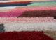 linear multi wool and viscose hand tufted Rug - CloseUp