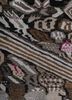 manchaha grey and black wool and bamboo silk hand knotted Rug - CloseUp manchaha grey and black wool and bamboo silk hand knotted Rug - CloseUp