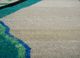 manchaha ivory wool and bamboo silk hand knotted Rug - CloseUp