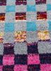 manchaha multi wool and bamboo silk hand knotted Rug - CloseUp