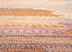 manchaha red and orange wool and bamboo silk hand knotted Rug - CloseUp manchaha red and orange wool and bamboo silk hand knotted Rug - CloseUp