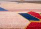 freedom manchaha multi wool and bamboo silk hand knotted Rug - CloseUp