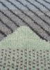 manchaha grey and black wool and bamboo silk hand knotted Rug - CloseUp manchaha grey and black wool and bamboo silk hand knotted Rug - CloseUp