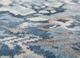 manchaha blue wool and bamboo silk hand knotted Rug - CloseUp