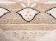 manchaha ivory wool and bamboo silk hand knotted Rug - CloseUp