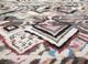 manchaha grey and black wool and bamboo silk hand knotted Rug - CloseUp