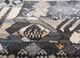 manchaha ivory wool and bamboo silk hand knotted Rug - CloseUp