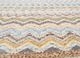 manchaha grey and black wool and bamboo silk hand knotted Rug - CloseUp