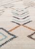 manchaha ivory wool and bamboo silk hand knotted Rug - CloseUp manchaha ivory wool and bamboo silk hand knotted Rug - CloseUp