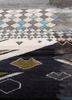 manchaha ivory wool and bamboo silk hand knotted Rug - CloseUp