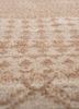 manchaha beige and brown wool and bamboo silk hand knotted Rug - CloseUp manchaha beige and brown wool and bamboo silk hand knotted Rug - CloseUp