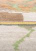 manchaha ivory wool and bamboo silk hand knotted Rug - CloseUp manchaha ivory wool and bamboo silk hand knotted Rug - CloseUp