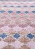 manchaha pink and purple wool and bamboo silk hand knotted Rug - CloseUp manchaha pink and purple wool and bamboo silk hand knotted Rug - CloseUp