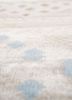 manchaha ivory wool and bamboo silk hand knotted Rug - CloseUp