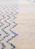 manchaha ivory wool and bamboo silk hand knotted Rug - CloseUp manchaha ivory wool and bamboo silk hand knotted Rug - CloseUp