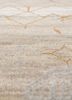 manchaha grey and black wool and bamboo silk hand knotted Rug - CloseUp manchaha grey and black wool and bamboo silk hand knotted Rug - CloseUp