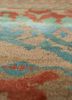 manchaha beige and brown wool and bamboo silk hand knotted Rug - CloseUp manchaha beige and brown wool and bamboo silk hand knotted Rug - CloseUp