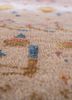 manchaha pink and purple wool and bamboo silk hand knotted Rug - CloseUp