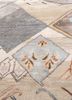 manchaha ivory wool and bamboo silk hand knotted Rug - CloseUp manchaha ivory wool and bamboo silk hand knotted Rug - CloseUp