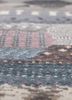 manchaha grey and black wool and bamboo silk hand knotted Rug - CloseUp manchaha grey and black wool and bamboo silk hand knotted Rug - CloseUp