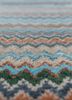 manchaha blue wool and bamboo silk hand knotted Rug - CloseUp manchaha blue wool and bamboo silk hand knotted Rug - CloseUp