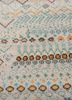 manchaha ivory wool and bamboo silk hand knotted Rug - CloseUp manchaha ivory wool and bamboo silk hand knotted Rug - CloseUp