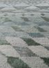 manchaha blue wool and bamboo silk hand knotted Rug - CloseUp manchaha blue wool and bamboo silk hand knotted Rug - CloseUp