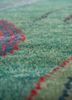 manchaha green wool and bamboo silk hand knotted Rug - CloseUp manchaha green wool and bamboo silk hand knotted Rug - CloseUp