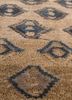 manchaha beige and brown wool and bamboo silk hand knotted Rug - CloseUp manchaha beige and brown wool and bamboo silk hand knotted Rug - CloseUp