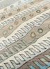 manchaha green wool and bamboo silk hand knotted Rug - CloseUp