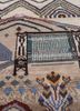 manchaha ivory wool and bamboo silk hand knotted Rug - CloseUp manchaha ivory wool and bamboo silk hand knotted Rug - CloseUp