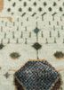 manchaha blue wool and bamboo silk hand knotted Rug - CloseUp manchaha blue wool and bamboo silk hand knotted Rug - CloseUp