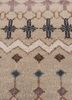 manchaha ivory wool and bamboo silk hand knotted Rug - CloseUp