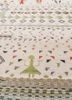 manchaha ivory wool and bamboo silk hand knotted Rug - CloseUp manchaha ivory wool and bamboo silk hand knotted Rug - CloseUp