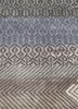 manchaha ivory wool and bamboo silk hand knotted Rug - CloseUp