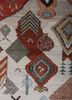 manchaha blue wool and bamboo silk hand knotted Rug - CloseUp