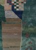 manchaha green wool and bamboo silk hand knotted Rug - CloseUp manchaha green wool and bamboo silk hand knotted Rug - CloseUp