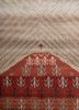 manchaha red and orange wool and bamboo silk hand knotted Rug - CloseUp manchaha red and orange wool and bamboo silk hand knotted Rug - CloseUp