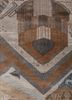 manchaha blue wool and bamboo silk hand knotted Rug - CloseUp