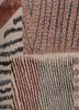 manchaha red and orange wool and bamboo silk hand knotted Rug - CloseUp manchaha red and orange wool and bamboo silk hand knotted Rug - CloseUp