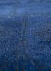 manchaha blue wool and bamboo silk hand knotted Rug - CloseUp manchaha blue wool and bamboo silk hand knotted Rug - CloseUp