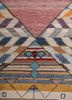 freedom manchaha blue wool and bamboo silk hand knotted Rug - CloseUp freedom manchaha blue wool and bamboo silk hand knotted Rug - CloseUp