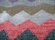 freedom manchaha grey and black wool and bamboo silk hand knotted Rug - CloseUp