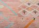 freedom manchaha red and orange wool and bamboo silk hand knotted Rug - CloseUp freedom manchaha red and orange wool and bamboo silk hand knotted Rug - CloseUp