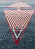 freedom manchaha blue wool and bamboo silk hand knotted Rug - CloseUp freedom manchaha blue wool and bamboo silk hand knotted Rug - CloseUp