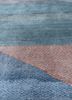freedom manchaha blue wool and bamboo silk hand knotted Rug - CloseUp freedom manchaha blue wool and bamboo silk hand knotted Rug - CloseUp