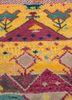 freedom manchaha gold wool and bamboo silk hand knotted Rug - CloseUp freedom manchaha gold wool and bamboo silk hand knotted Rug - CloseUp
