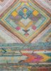 freedom manchaha blue wool and bamboo silk hand knotted Rug - CloseUp freedom manchaha blue wool and bamboo silk hand knotted Rug - CloseUp