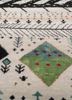 freedom manchaha ivory wool and bamboo silk hand knotted Rug - CloseUp freedom manchaha ivory wool and bamboo silk hand knotted Rug - CloseUp